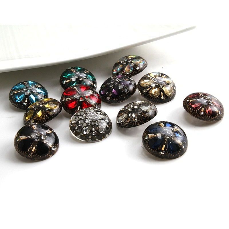 New rhinestone buttons crystal pearl clothing diamond buttons, coat buttons ,dress buttons