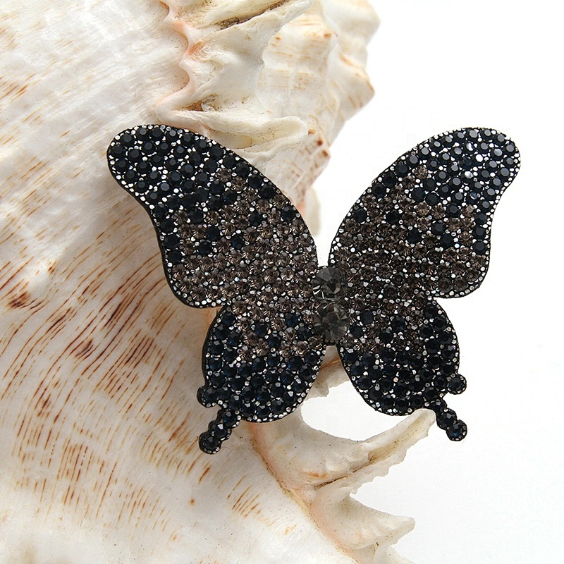 Best-selling clothing shoes and hats clothing accessories rhinestone butterfly pattern rhinestone beaded patches sew patches sal