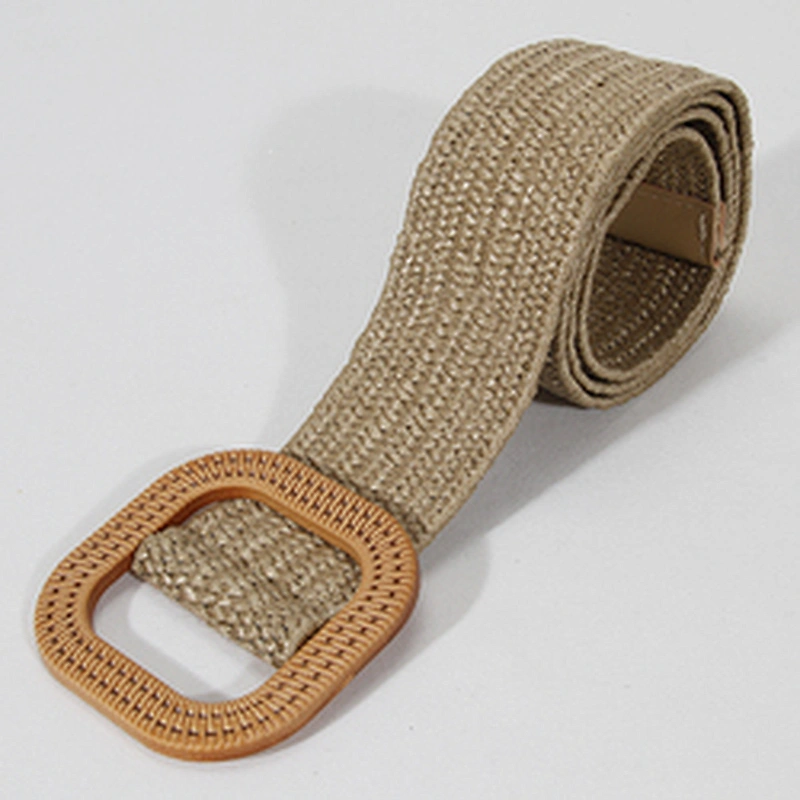 Leisure Style Elastic Woven Waist Belt for Clothes Accessory