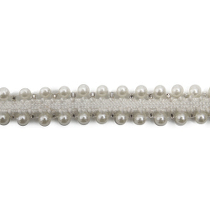 kavatar  wholesale new Handmade Bead lace Embroidered Tulle Trim wedding with Accessories Beads Crystals & Rhinestones