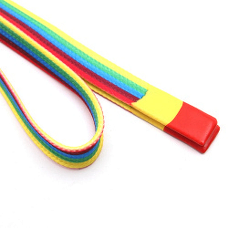 Wholesale  Cords Polyester Garment Drawstring rope Hoodie Rope flat rope Custom Garment Accessories Fashion Silicone End Tips