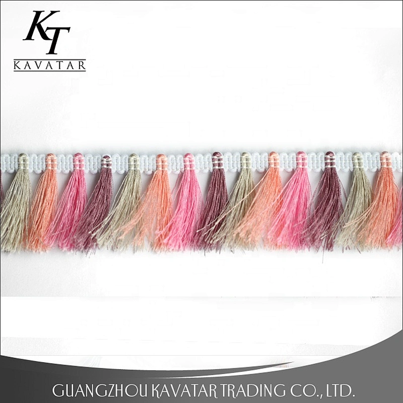 Kavatar Wholesale Small Decorative Garment fashion Tassel Fringe