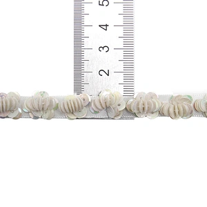 kavatar  wholesale new Handmade Bead lace Embroidered Tulle Trim wedding with Accessories Beads Rhinestones
