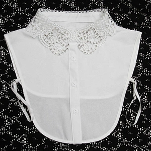 Detachable  collared shirt off the shelf for commuter ladies' workplace temperament   detachable collared clothing accessories