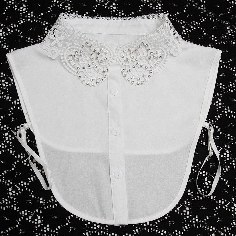 Detachable  collared shirt off the shelf for commuter ladies' workplace temperament   detachable collared clothing accessories