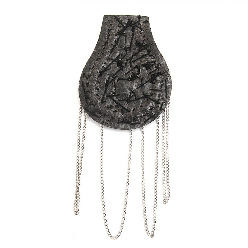 wholesale  designer badges cloth stickers Sew on for clothing accessories decoration 3D patch  rhinestone Metal Chain Tassel