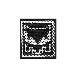 wholesale applique designer badges patches cloth stickers Sew on for clothing accessories decoration 3D patch sequin patch