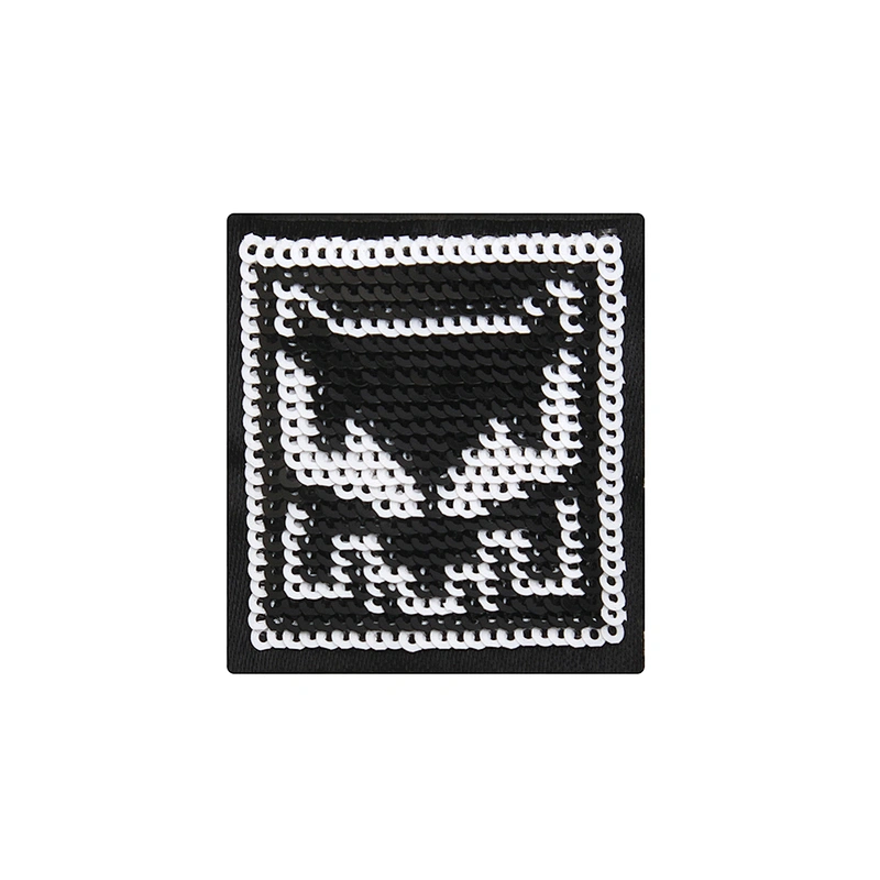 wholesale applique designer badges patches cloth stickers Sew on for clothing accessories decoration 3D patch sequin patch