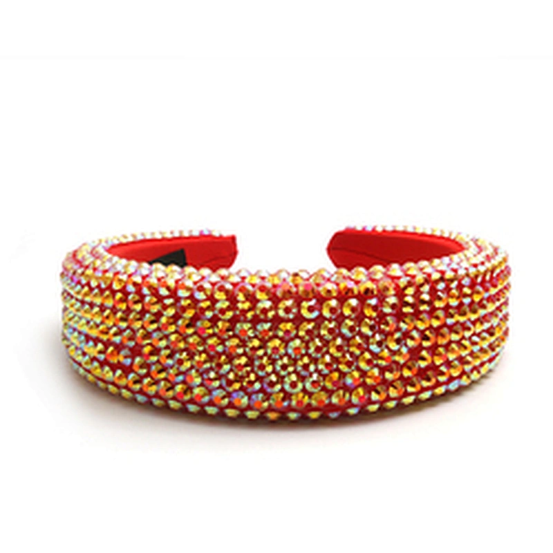 wholesale Multi Color Crystal And Rhinestone Cup chain Decorated Headbands girls Hairbands WOMEN HEADBAND