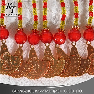 China Style Decorative Trim Multi color Plastic Beaded Fringes Trim Indian Home Decor Curtain Crafting