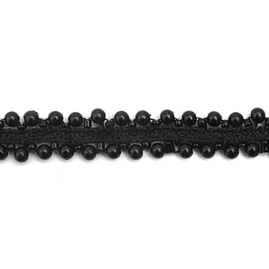 kavatar  wholesale new Handmade Bead lace Embroidered Tulle Trim wedding with Accessories Beads Crystals & Rhinestones