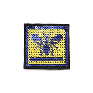 wholesale  designer badges patches cloth stickers Sew on for clothing accessories decoration 3D patch rhinestone sequin patch