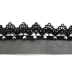 Wholesale 3.1cm Size Studs trim ribbon diy handmade costume dress sewing bead lace trim Design Rivets Sequins Trims