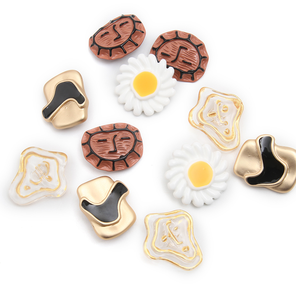 wholesale dress buttons ,European and American style clothing button down tops crystal clothing accessories