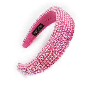 wholesale Multi Color Crystal And Rhinestone Cup chain Decorated Headbands girls Hairbands WOMEN HEADBAND