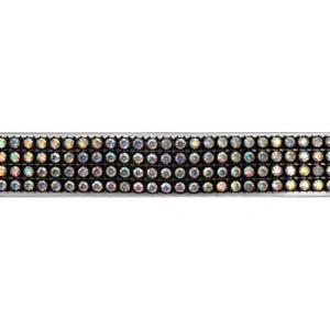 Wholesale Rhinestone by  Shoes Slippers Sandals Accessories transparent upper for sandal women PVC