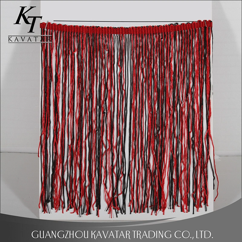 Wholesale fancy long fringes trim for dance dress