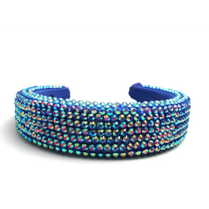 wholesale Multi Color Crystal And Rhinestone Cup chain Decorated Headbands girls Hairbands WOMEN HEADBAND