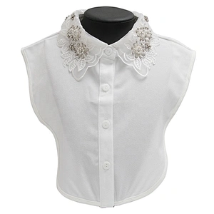 Detachable collared clothing accessories Detachable  collared shirt off the shelf for commuter ladies' workplace temperament