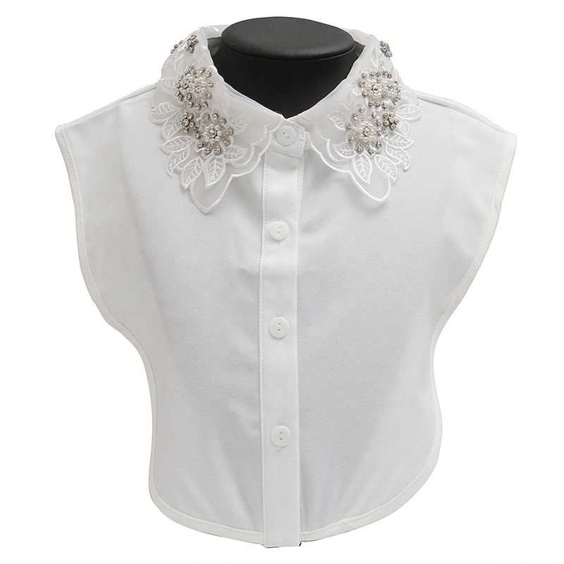 Detachable collared clothing accessories Detachable  collared shirt off the shelf for commuter ladies' workplace temperament