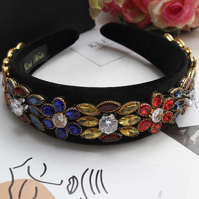 Sell Fashion Pure Retro Handmade Pearl Headband from Women's Color headbands for women 2020 Hairbands Cute headband baroque