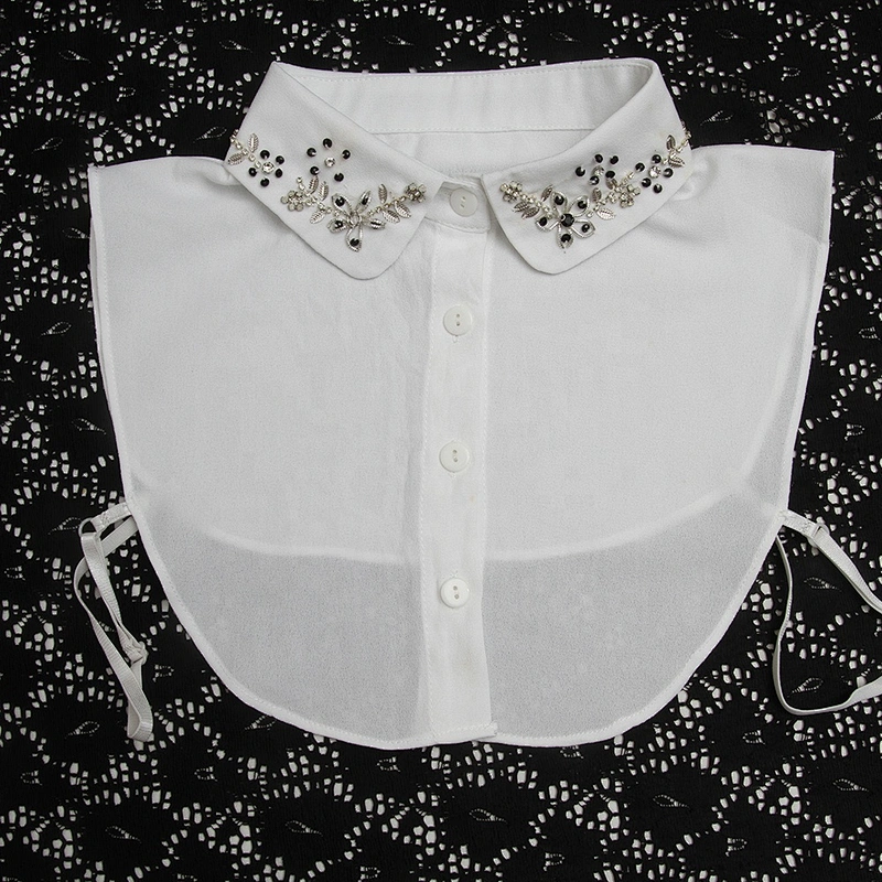 Wholesale Autumn summer winter shirt collar versatile Korean shirt lace floral false collar  Fake collar