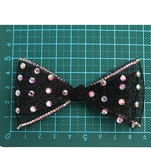 Rhinestone beaded patches sewn into Sarr's best-selling clothing shoe and hat clothing accessories rhinestone applique