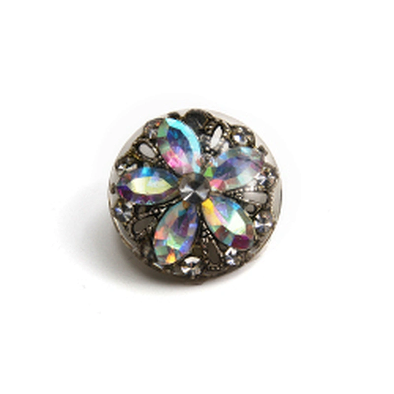 European and American style clothing rhinestone buttons, clothing accessories wholesale buttons, crystal buttons
