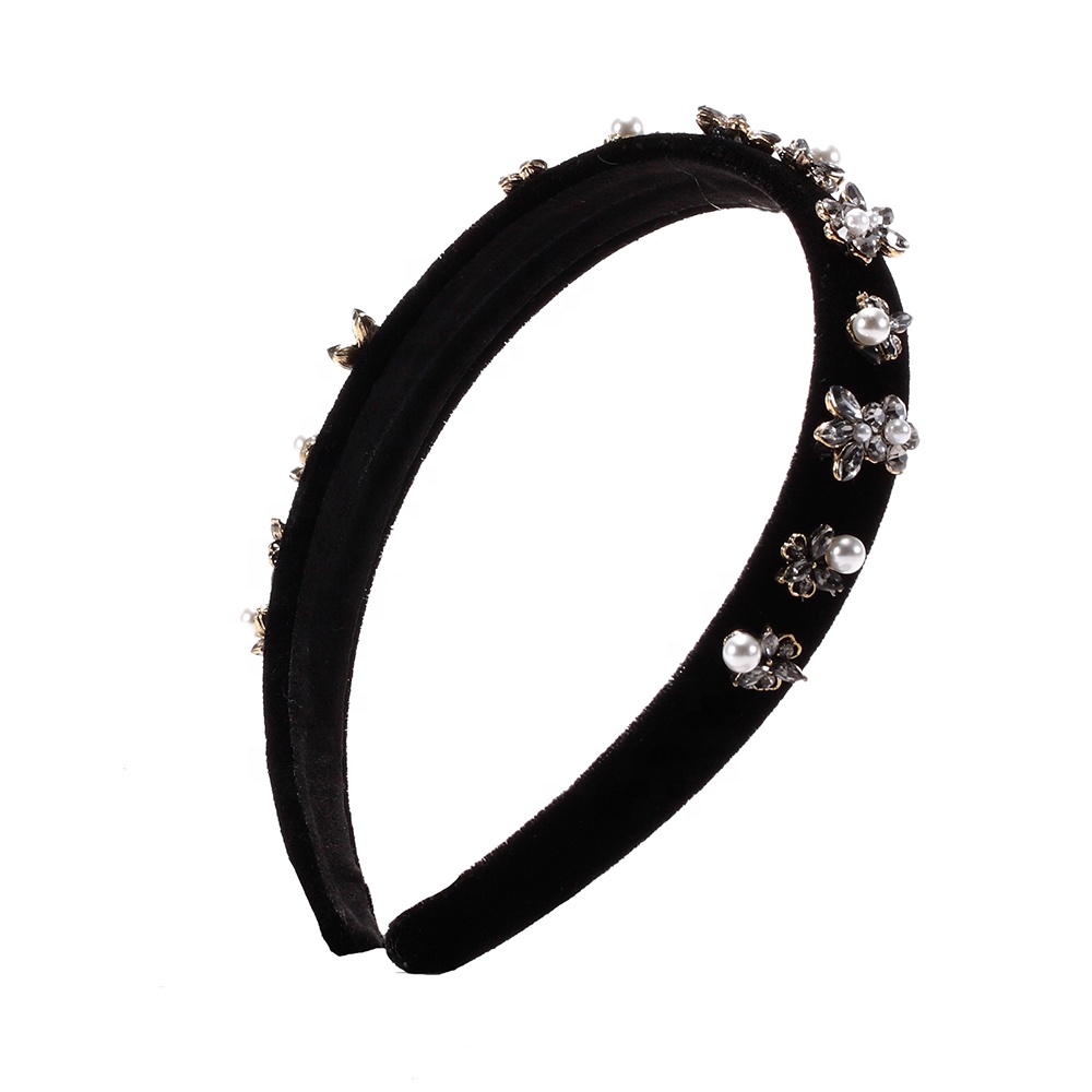 Headbands wholesale rhinestone headbands fashion headbands 2020   for girls hair accessories