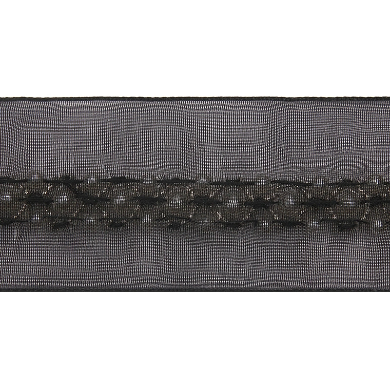 kavatar  wholesale new Handmade Bead lace Embroidered Tulle Trim wedding with Accessories Beads Crystals & Rhinestones