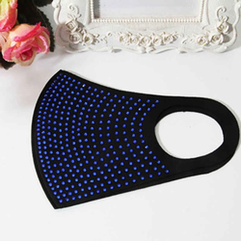 wholesale warm dust and wind proof cotton party accessories masked PM 2.5 fashion  rhinestone face masked