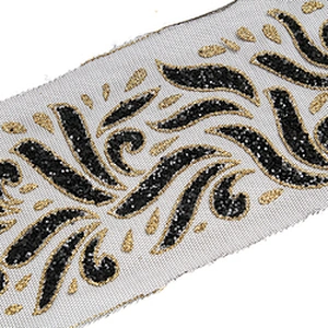 Fashion hand bronzing manual bar code lace clothing accessories