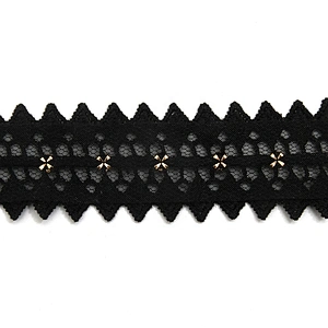 Wholesale 3cm Studs trim ribbon diy handmade costume dress sewing bead lace trim Design Rivets Trims
