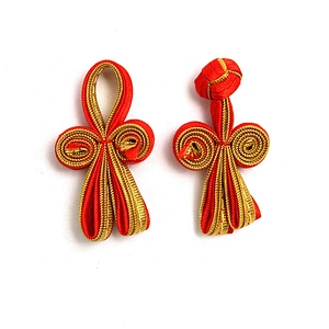 Chinese knot button frog closure Tang dynasty formal wear hand-made dish buckle flower buckle brand name buttons DESIGN
