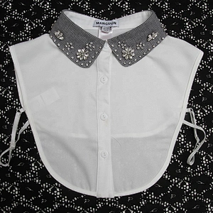 Wholesale Autumn summer winter shirt collar versatile Korean shirt lace floral false collar  Fake collar