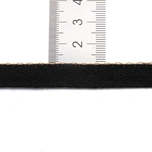 Wholesale Chain lace trim Golden Sequins 1.2 cm Sew-On Trimming ribbon  herringbone tape Design trimmings for dresses