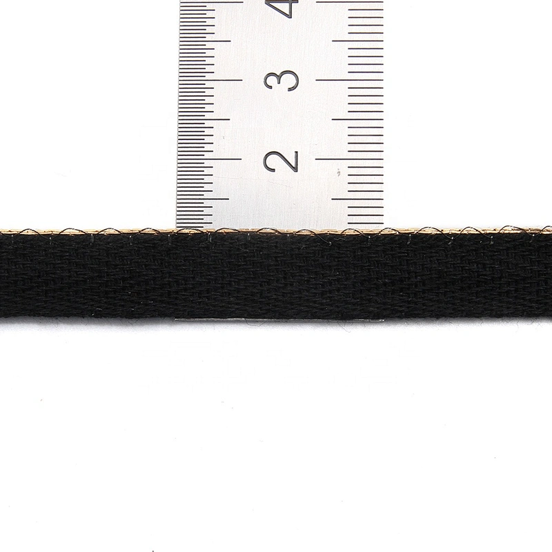Wholesale Chain lace trim Golden Sequins 1.2 cm Sew-On Trimming ribbon  herringbone tape Design trimmings for dresses