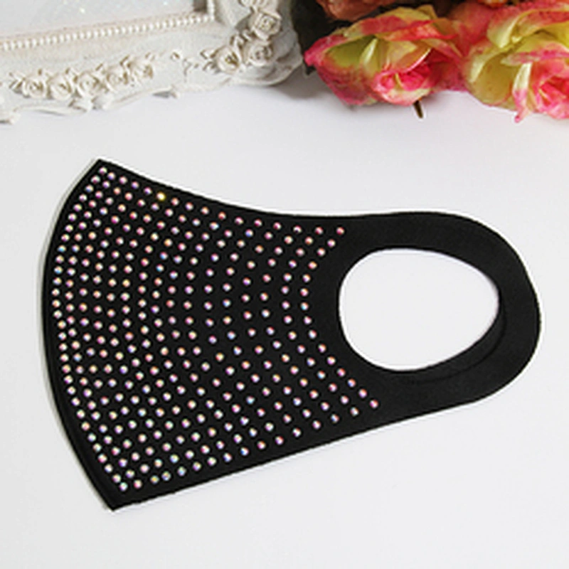 wholesale warm dust and wind proof cotton party accessories masked PM 2.5 fashion  rhinestone face masked