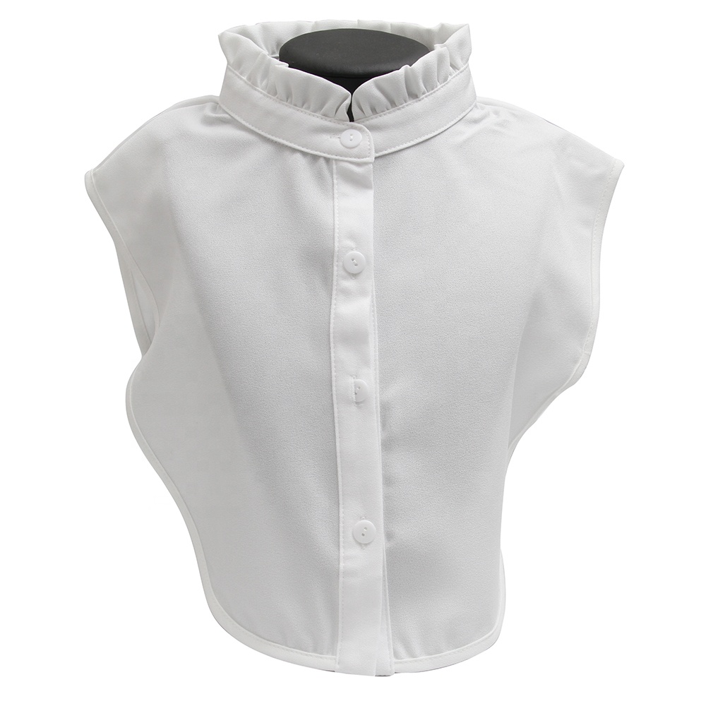 The Korean version of the removable collar dress and shirt for women in the workplace is available from stock