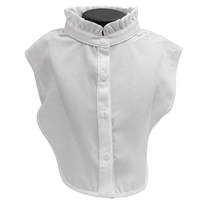 The Korean version of the removable collar dress and shirt for women in the workplace is available from stock