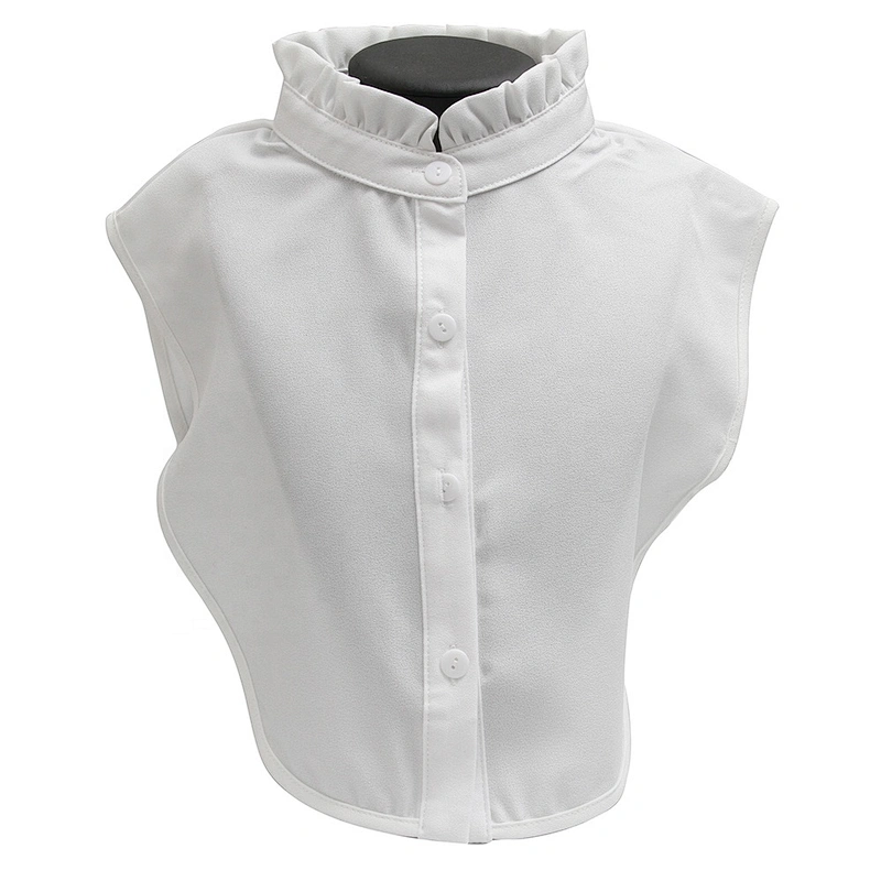 The Korean version of the removable collar dress and shirt for women in the workplace is available from stock