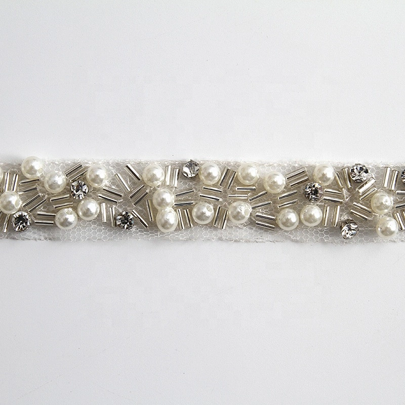 Kavatar beaded trim by the yard wholesale beaded trim
