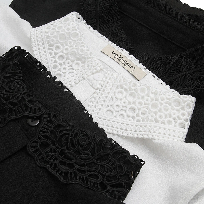 The Korean version of the detachable collar dress detachable collar shirt women's workplace temperament