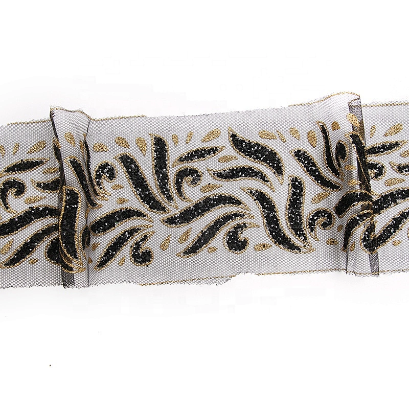 Fashion hand bronzing manual bar code lace clothing accessories