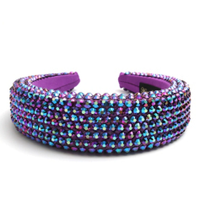 wholesale Multi Color Crystal And Rhinestone Cup chain Decorated Headbands girls Hairbands WOMEN HEADBAND
