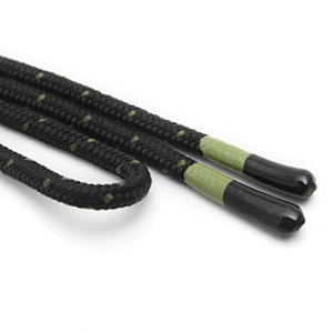 Wholesale  Cords Polyester Garment Drawstring rope Hoodie Rope flat rope Custom Garment Accessories Fashion Silicone End Tips