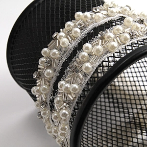 Kavatar beaded trim by the yard wholesale beaded trim