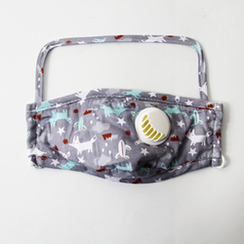 Kavatar child full face cotton anti-fog dust printing maske PM2.5 transfers