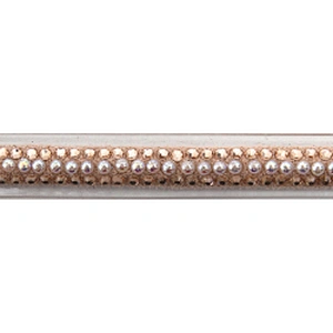 Wholesale Rhinestone by  Shoes Slippers Sandals Accessories transparent upper for sandal women PVC