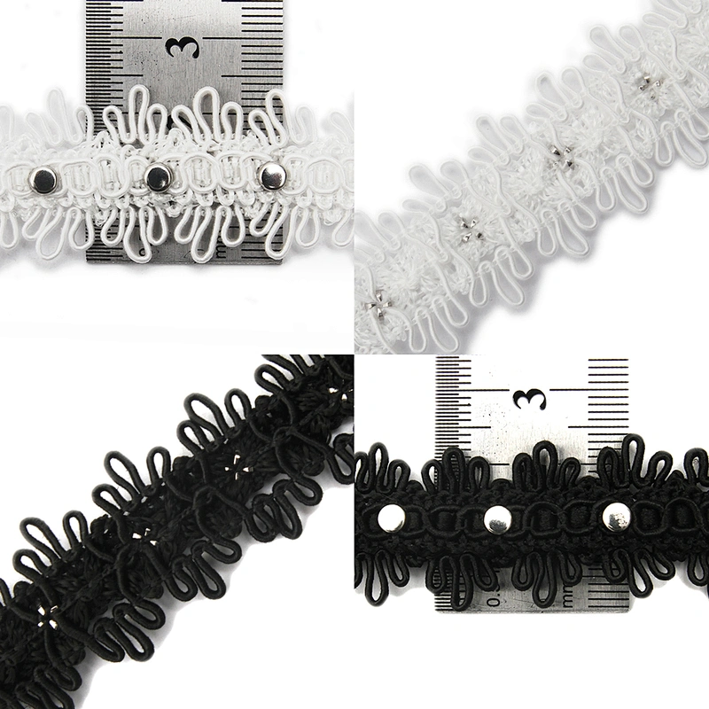 wholesale garment rivets Trimming lace trim fabric Design rivets for bags fashion custom crystal flat rivet studs